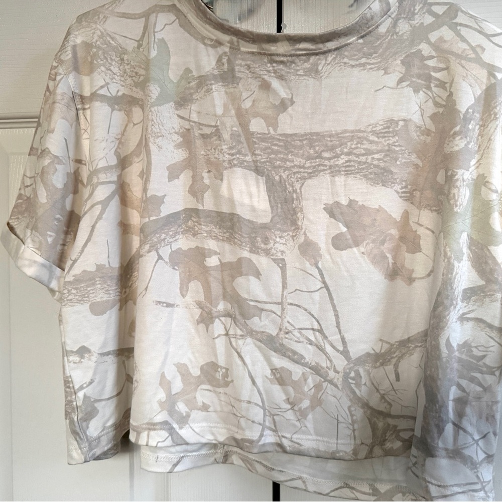 Altard State Revival Oversized Camo Top ( Size S) - NEW